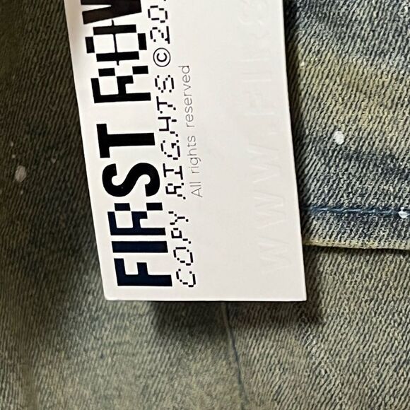 NWT Limited Edition First Row Mens Multi Cargo Slim Straight Jeans Sz 40 - Picture 9 of 12